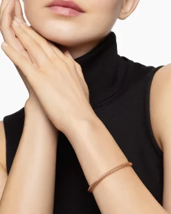 Cable Flex® Bracelet 18K Rose Gold, 4mm