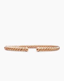 Cable Flex® Bracelet 18K Rose Gold, 4mm