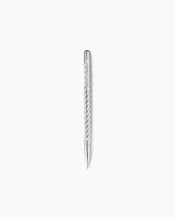 Cable Pencil Sterling Silver with Black Onyx