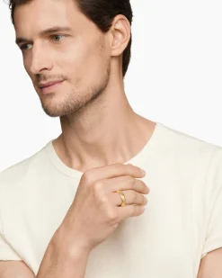 DY Classic Band Ring 18K Yellow Gold, 6mm