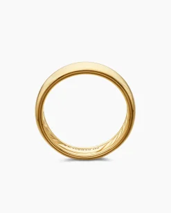 DY Classic Band Ring 18K Yellow Gold, 6mm