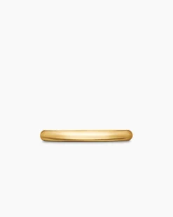 DY Eden Band Ring 18K Yellow Gold, 2.5mm