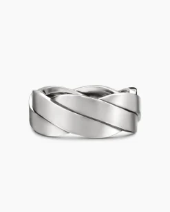 DY Helios™ Band Ring Sterling Silver, 9mm