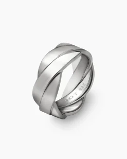 DY Helios™ Band Ring Sterling Silver, 9mm
