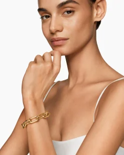 DY Madison® Chain Bracelet 18K Yellow Gold, 13.5mm