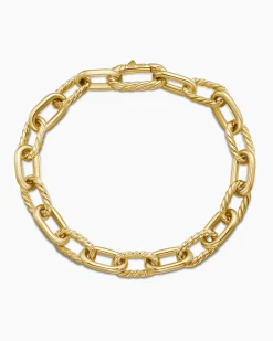 DY Madison® Chain Bracelet 18K Yellow Gold, 8.5mm