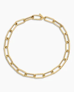 DY Madison® Chain Bracelet 18K Yellow Gold, 4mm