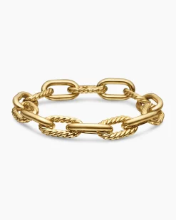DY Madison® Chain Bracelet 18K Yellow Gold, 11mm