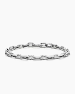 DY Madison® Chain Bracelet Sterling Silver, 6mm