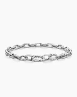 DY Madison® Chain Bracelet Sterling Silver, 6mm