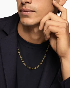 DY Madison® Chain Necklace 18K Yellow Gold, 4mm