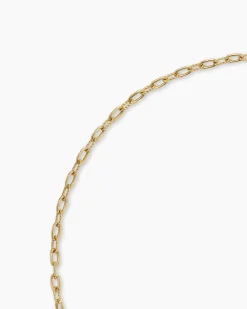 DY Madison® Pavé Toggle Chain Necklace 18K Yellow Gold with Diamonds, 3mm