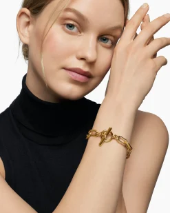 DY Madison® Toggle Chain Bracelet 18K Yellow Gold, 11mm
