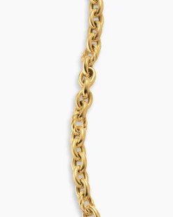 DY Mercer® Petite Chain Bracelet 18K Yellow Gold, 4.5mm