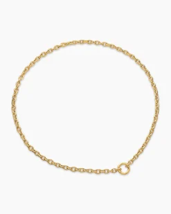 DY Mercer® Petite Chain Necklace 18K Yellow Gold, 4.5mm