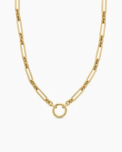 Lexington Chain Necklace 18K Yellow Gold, 4.5mm