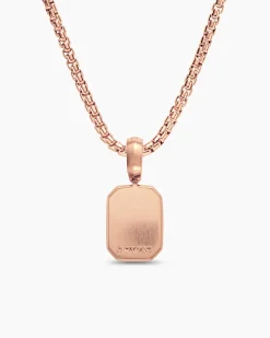 Petrvs® Petite Bee Amulet 18K Rose Gold with Rubellite, 12.8mm