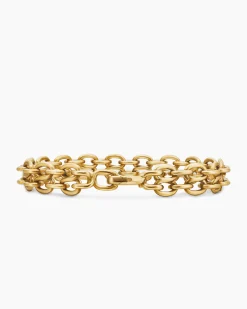 Shipwreck Chain Bracelet 18K Yellow Gold, 10mm