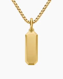Streamline® Amulet 18K Yellow Gold, 28mm