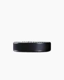 Streamline® Band Ring Black Titanium, 6mm