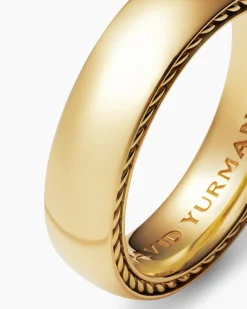 Streamline® Band Ring 18K Yellow Gold, 6mm