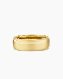 Streamline® Band Ring 18K Yellow Gold, 8mm