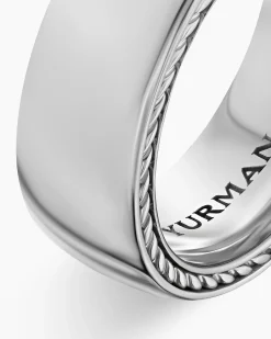 Streamline® Band Ring Platinum, 8mm