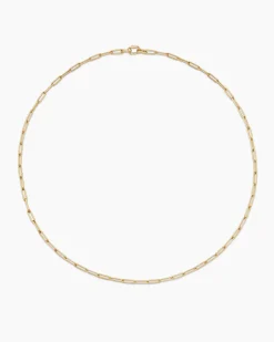 Streamline® Chain Necklace 18K Yellow Gold, 3.5mm