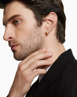 Streamline® Hoop Earring 18K Yellow Gold, 14mm