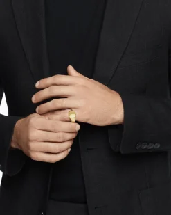 Streamline® Pinky Ring 18K Yellow Gold, 14mm